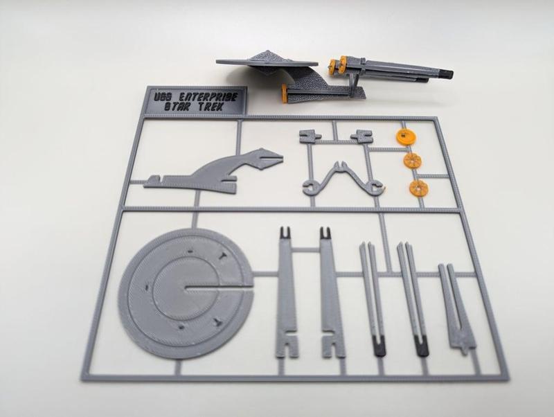 USS Enterprise Kit Card - Star Trek