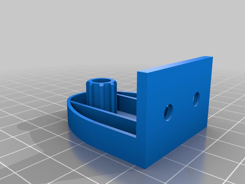 Basic curtain rod bracket - min 11mm or 13.1mm inner diameter rod