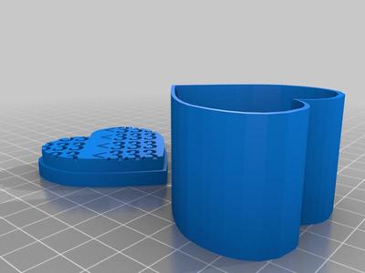 HEART SHAPED DEBOWLER BOX