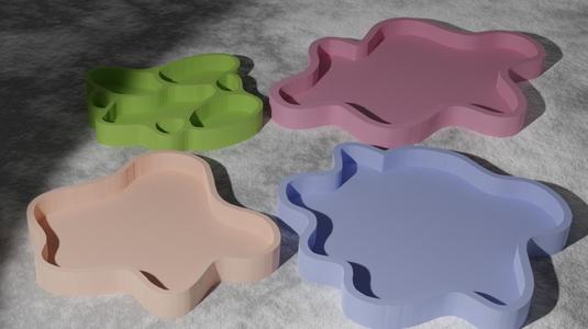 Trendy Jewelry/Change Trays (~100m)