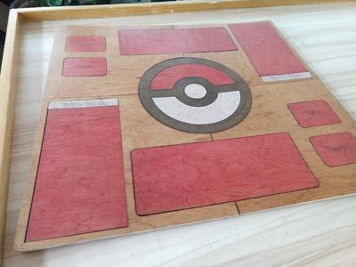 Pokemon Playmat - Laser Cut