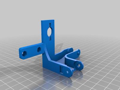 Extruder Mount 27mm alu AliExpress Filament Sensor