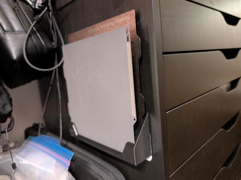 Bambu Lab A1 Mini Plate Holder - Wall Mountable