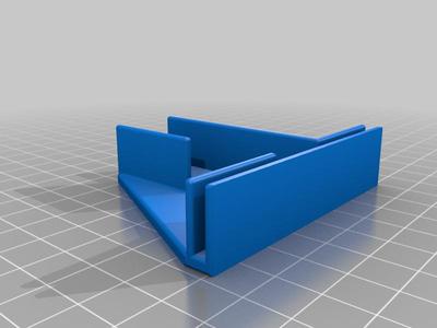Pinewood Derby Finish line brace