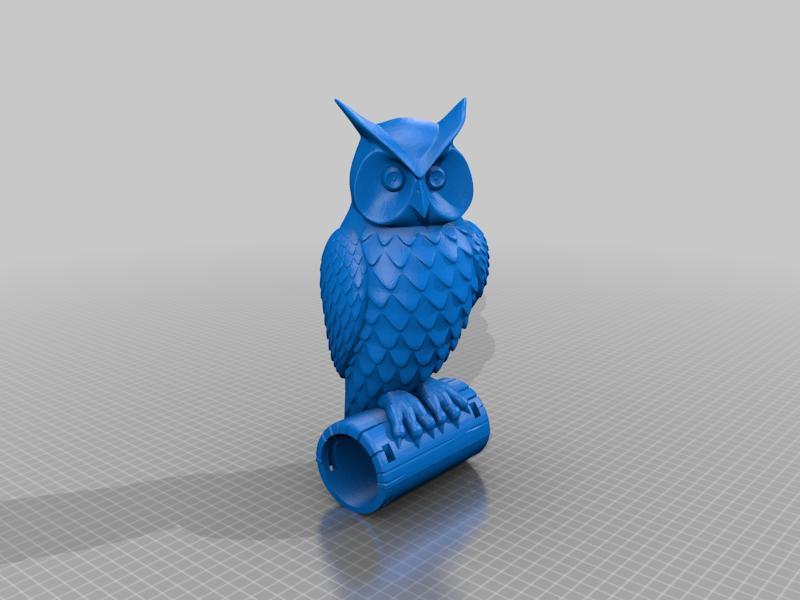 Owl 50mm hole