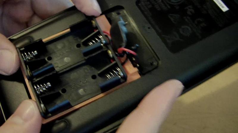 AAA batteries adapter for the HP Prime Calculator 