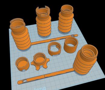 Sofirn SC18 flashlight Lantern Tailcap Stand