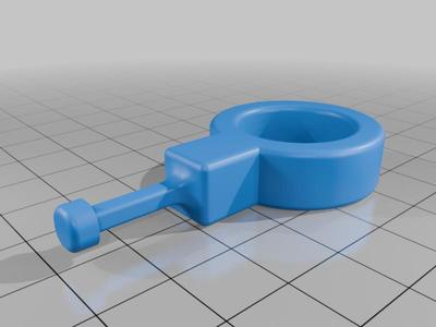 Plastic remover for Anti-baby AC power socket