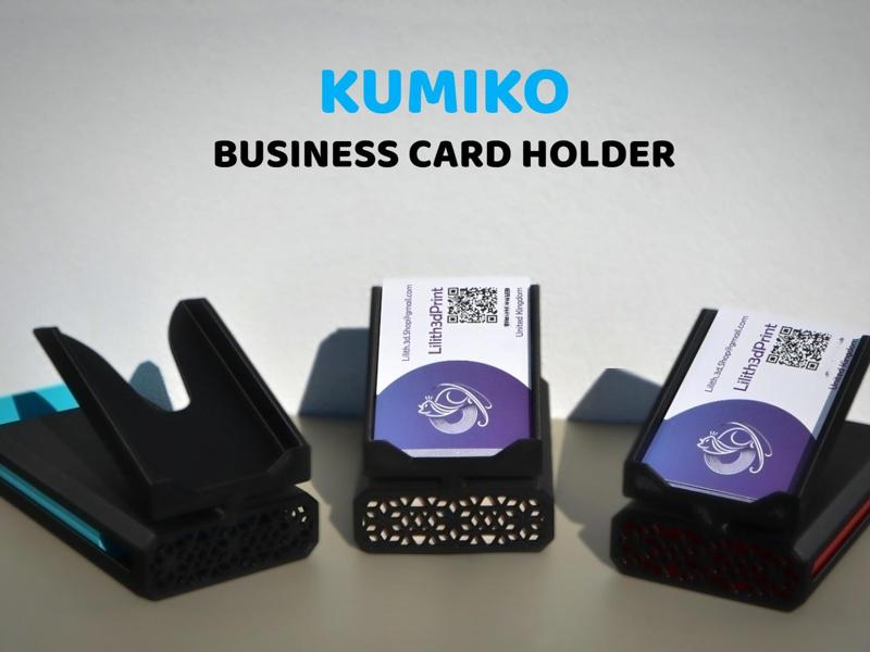 Kumiko Business Card Holder