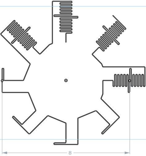 Vernier Scale, Skew Calibration Pattern