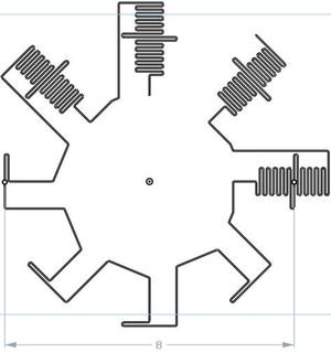 Vernier Scale, Skew Calibration Pattern
