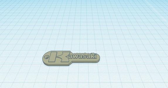 Kawasaki Z650 - Key chain / Key ring
