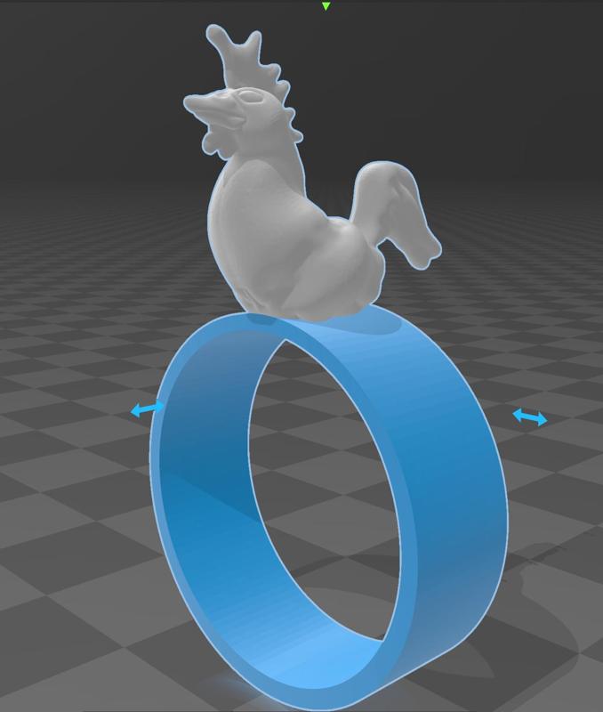 rooster ring