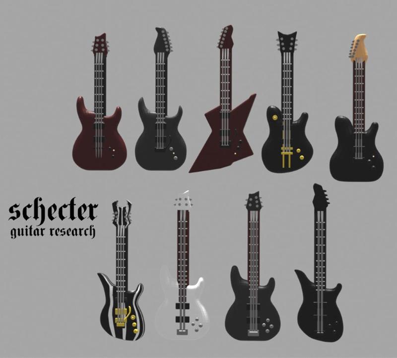 LEGO Schecter Guitars