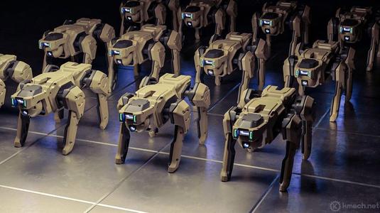 Small Robot Dog Articulated