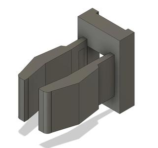 RV Fridge Vent Door Latch Clip
