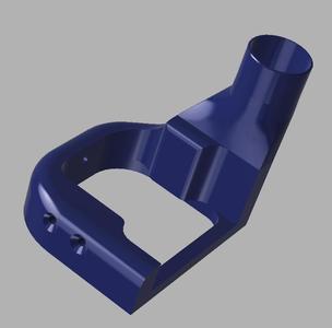 Dust collector for kress router for CNC Step machine