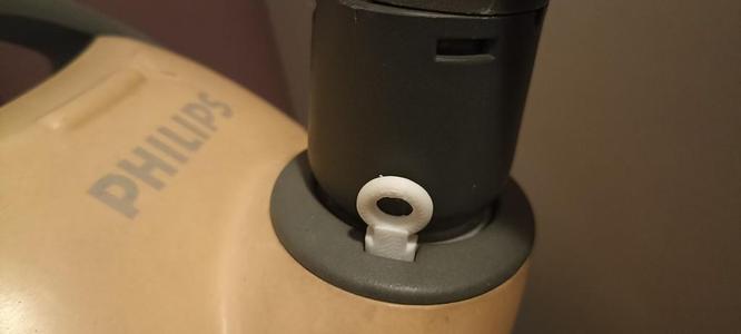 Hose lock for Philips Universe vacuum cleaner model FC9017