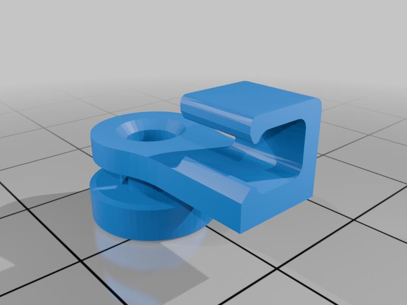 2007 - 2011 Toyota Camry trunk latch rod clip