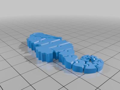 Sea Horse keychain