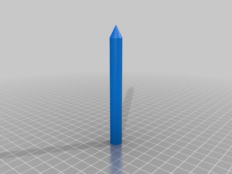 1/100 Scale Titanium Alloyed Stick