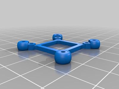 DJI O3 Air Unit 20x20mm to 25x25mm Adapter