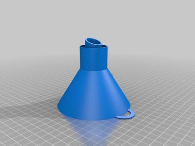 Funnel with cap