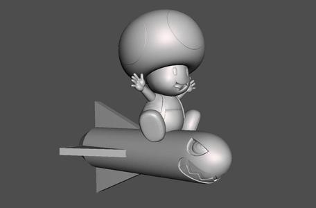 Christmas Missile Toad