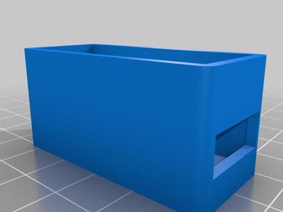 Single Relay housing with cap