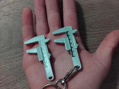 Caliper keychain