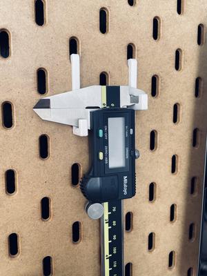 Digital Caliper mount for SKÅDIS
