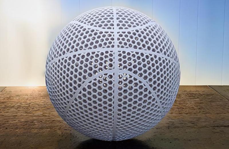 Airless Basketball Models – Double Lattice – Bounces great!