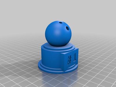 Bowling Ball Trophy
