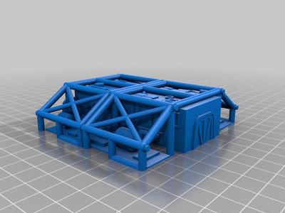 Mondbasis Alpha 1 Eagle 1 Transporter printable