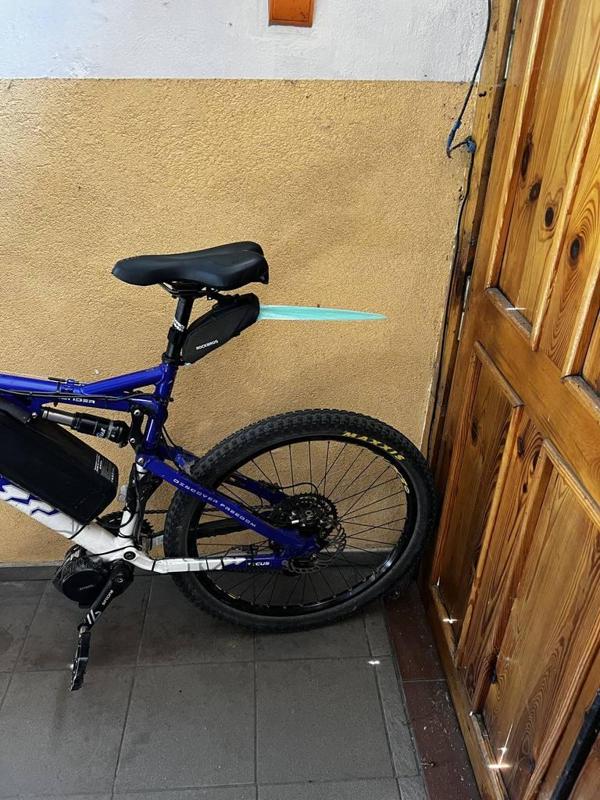 rockbros fender mudguard for underseat bag longer and less flexible than stock