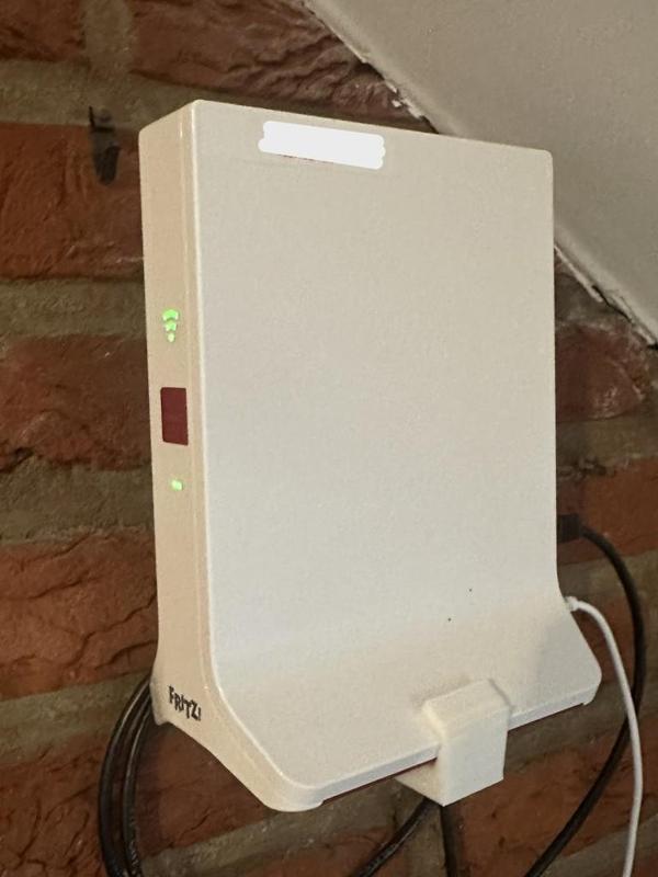 Wall holder for AVM Fritz Repeater 3000 AX