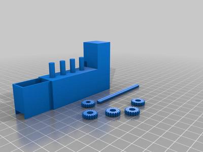 Servo Physics Gear Train