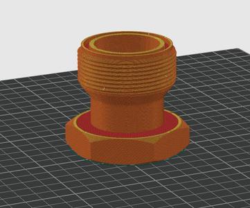 Intex and bestway drain to EU 38mm pool hose adapter