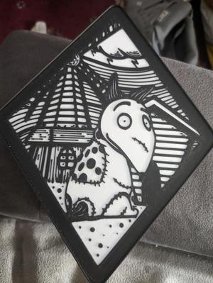 SPARKY FROM FRANKENWEENIE LIGHTBOX WITH COLOUR CHANGE