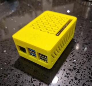Raspberry Pi5 PCIe NVMe Case for Waveshare M.2 HAT+