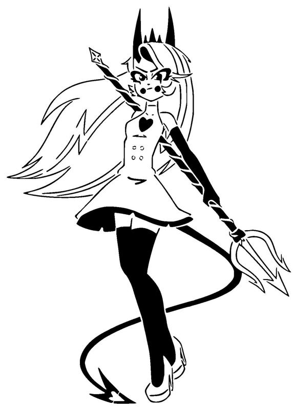 Charlie Morningstar stencil 10