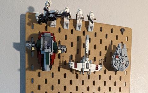 Skadis Lego Figure Holder