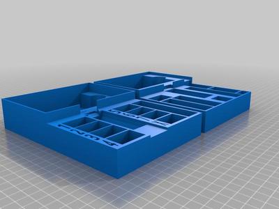 Hanamikoji Kickstarter Boardgame - Inlay-Organizer