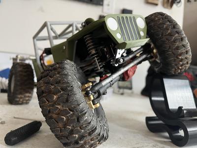 1/10th scale Willy's jeep
