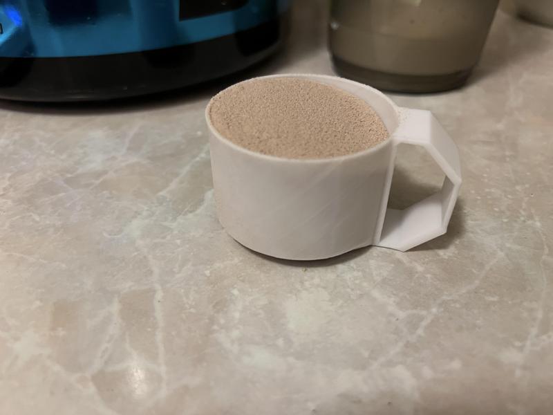 Compact protein measuring spoon - 25g