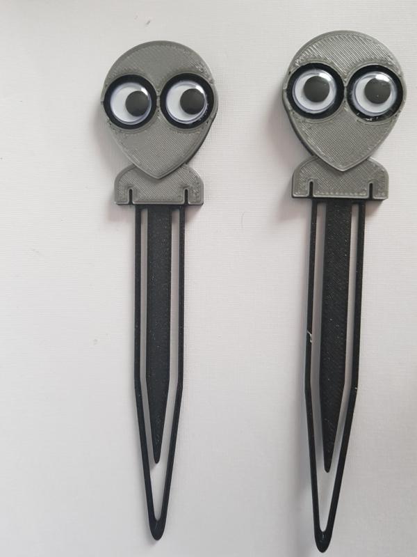 Remix von rreibel Google-Eye Alien Bookmark