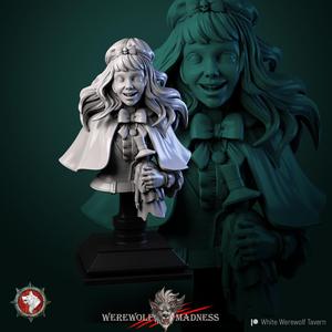 Doll Angelica bust pre-supported
