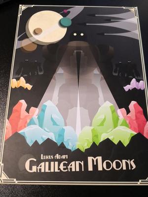 Galilean Moon - Board Game Insert