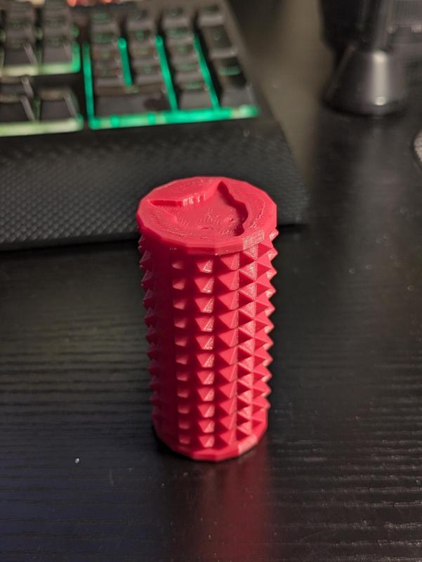 Spiky roller ouchie toy