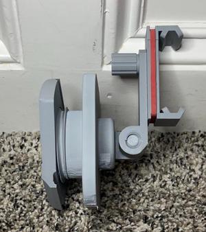 Chain Link Fence Phone Mount